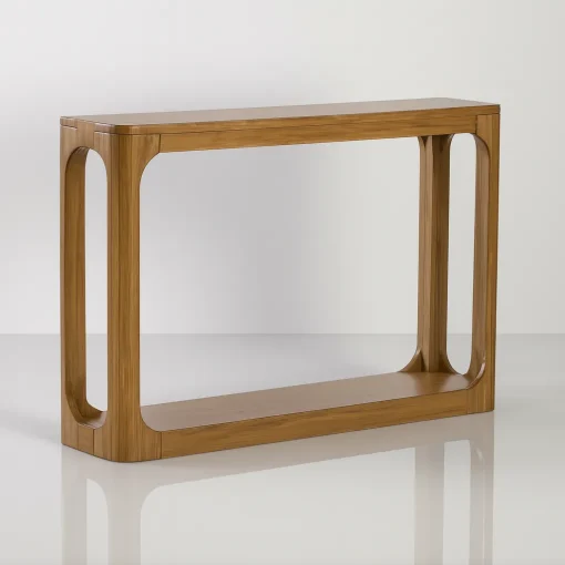 Contemporary Wooden Console Table