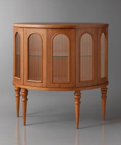 Freestanding Wooden Console Cabinet