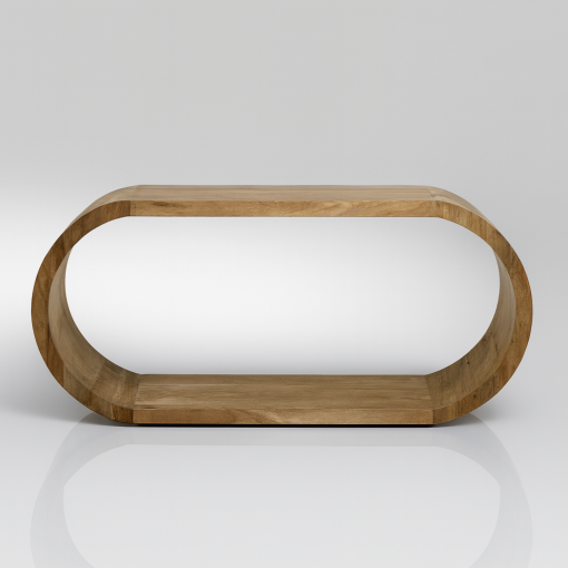 Minimalist Wooden Entry Console Table