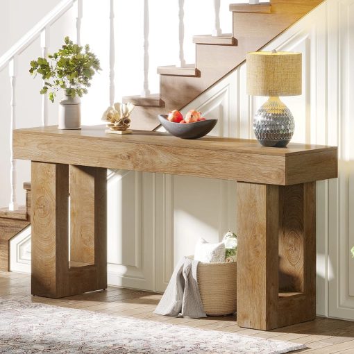 Modern Wooden Console Table For Hallway - Image 5